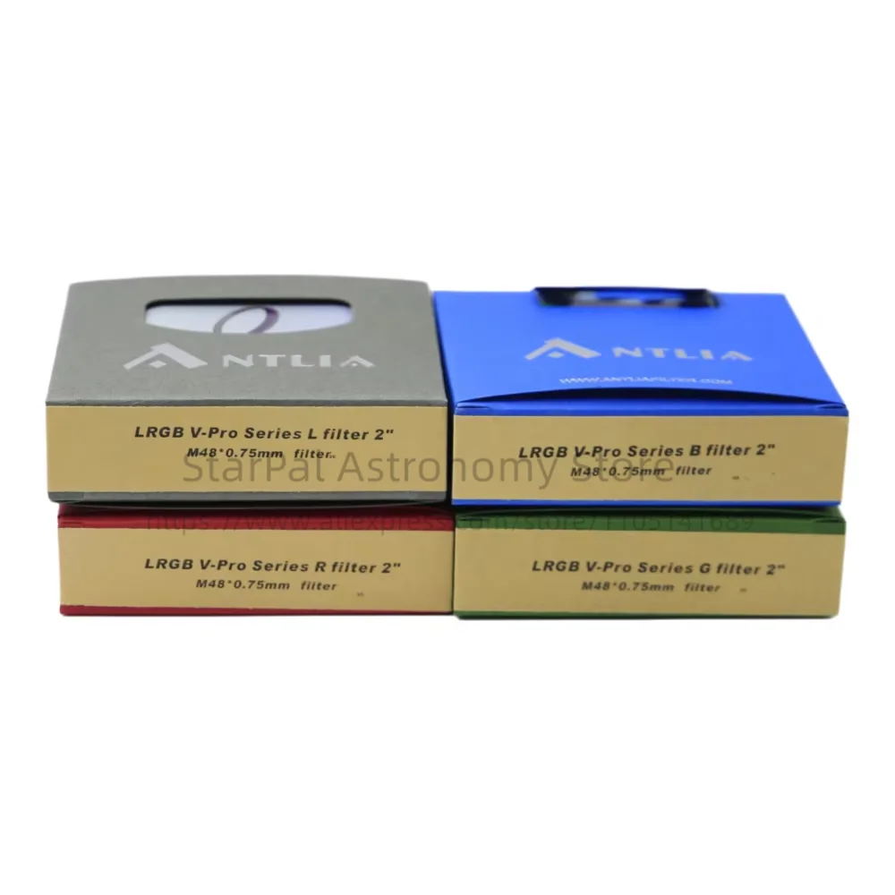 Antlia LRGB 2인치/1.25인치 V-pro 시리즈 이미징 필터 세트