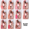 6.3g Private Label Blush Stick Custom Logo Matte Blusher Pigment Long Lasting Waterproof Colorful Natural Makeup Cruelty Free 2
