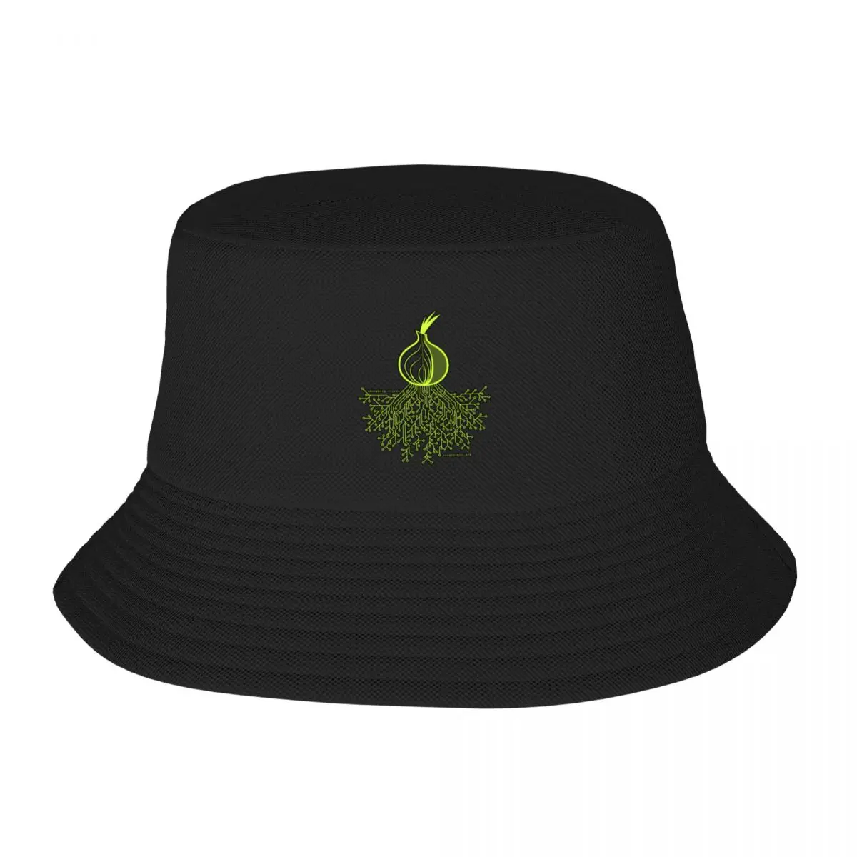 

New Tor Onion Circuit Design Bucket Hat Trucker Cap Fishing Caps Sun Cap Military Tactical Cap Women's Hat Men's