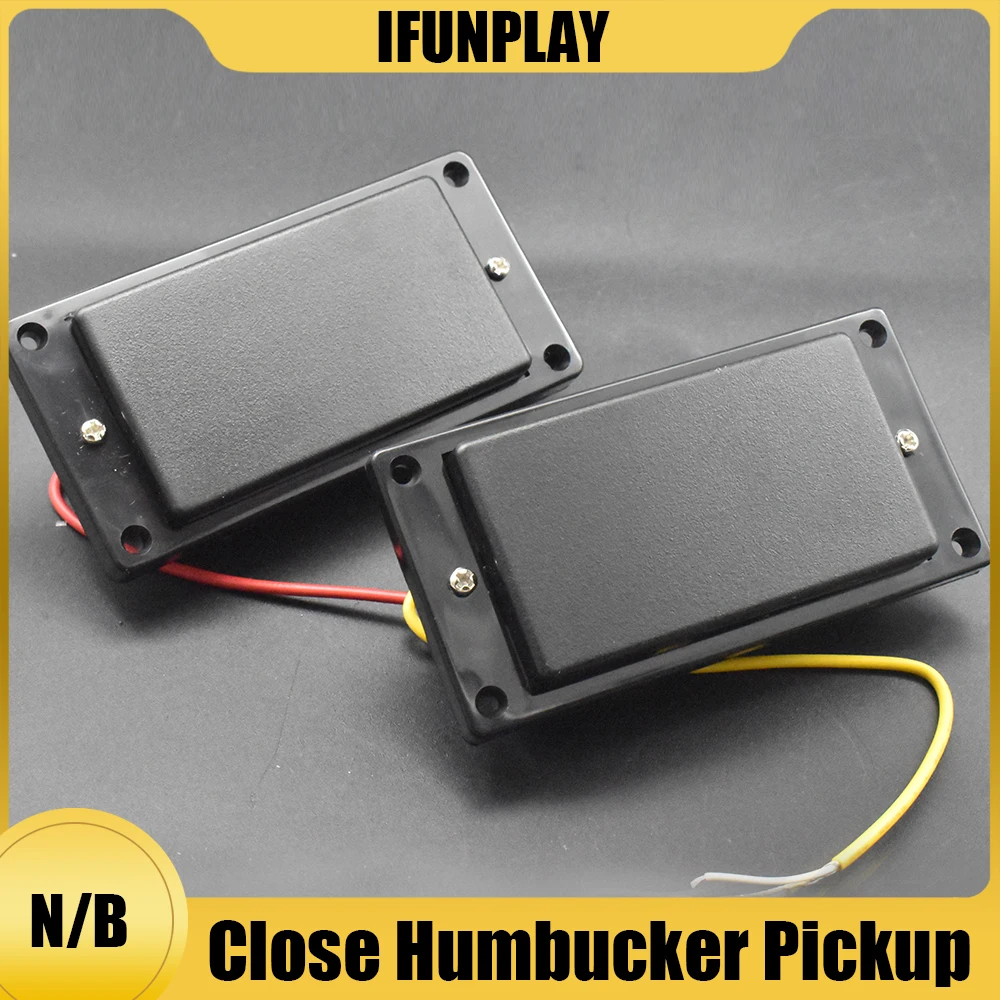 1Pcs Guitar Humbucker Pickups Double Coil Bridge & Neck Pickup Set for LP Electric Guitar Parts Replacement Accessories