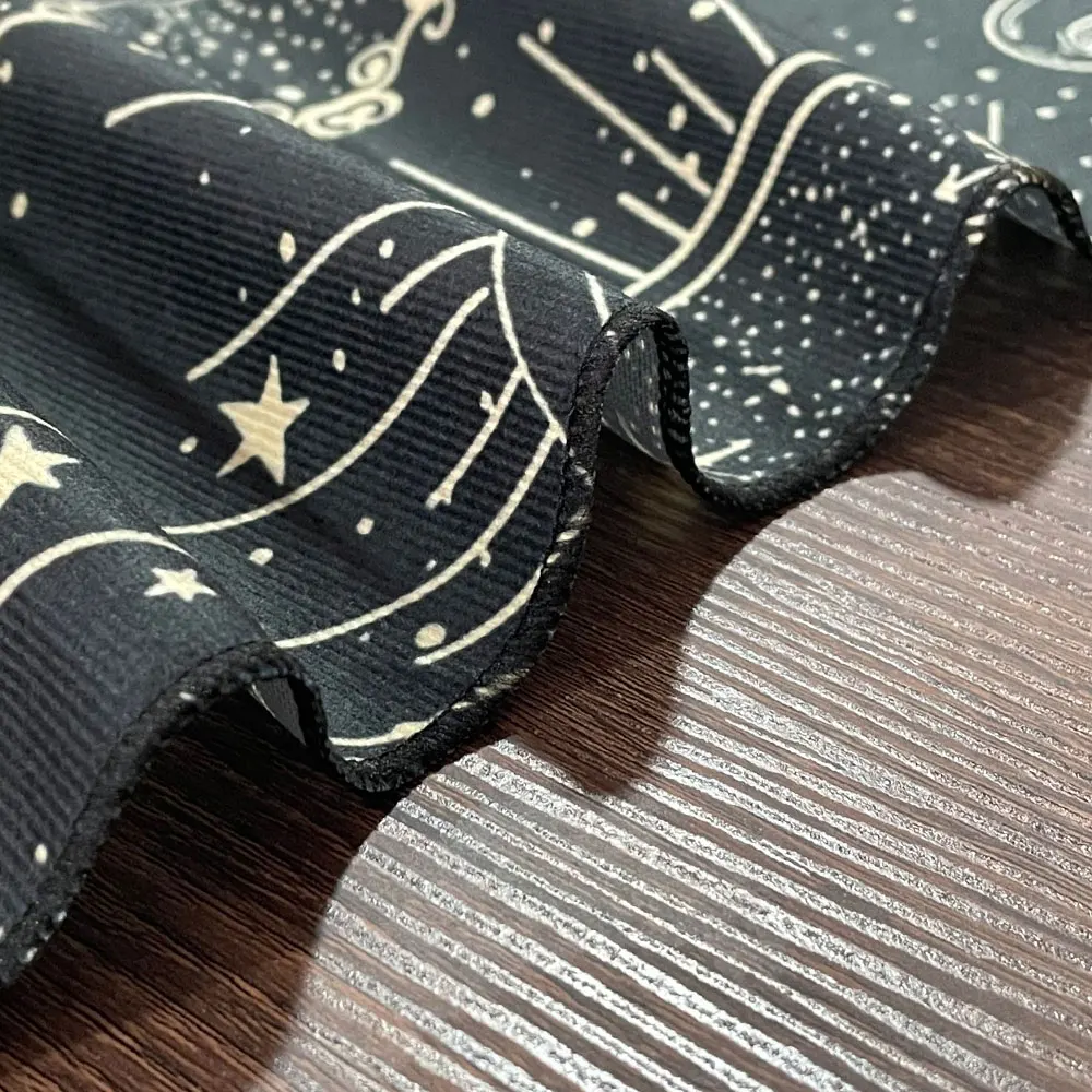 Botanical Moon Altar Cloth Tarot Mat Triple Moon Flower Spread Tarot Reading Cloth Spiritual Oracle Card Pad Divination Tools 5