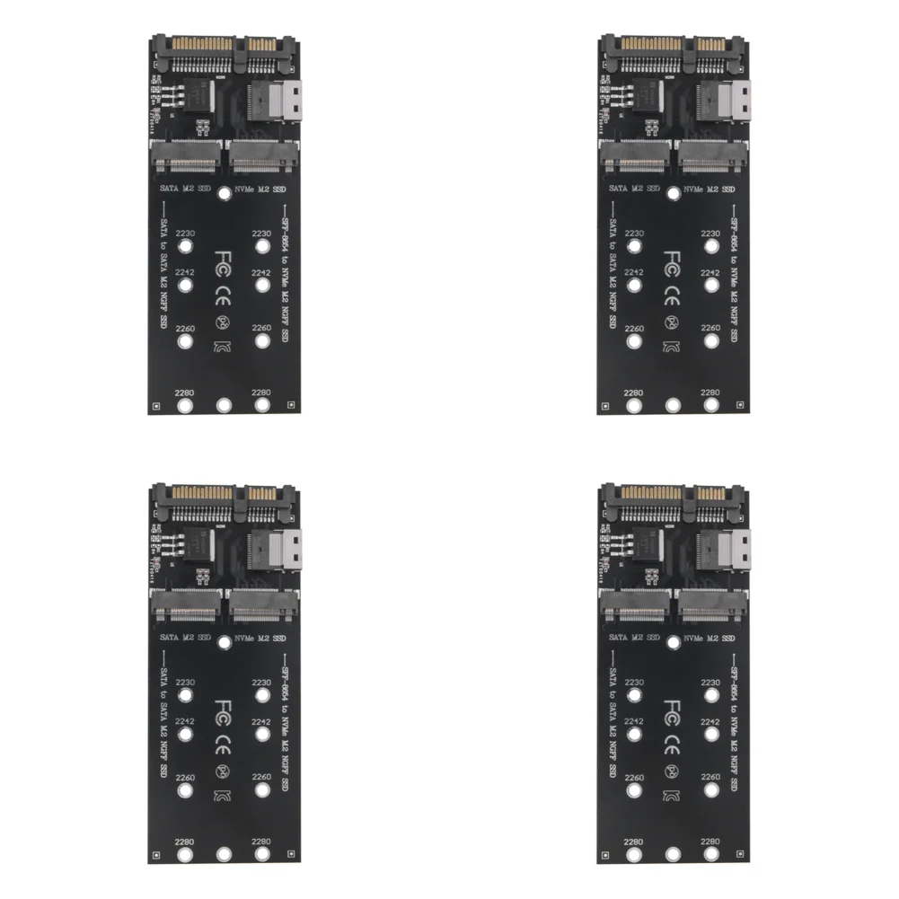 M.2-SATA 어댑터 SFF-8654-M2 NVME SSD 변환기 메인보드용 라이저 보드