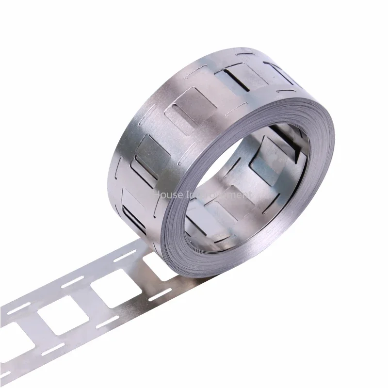 

10 Meter High-quality Nickel-plated Steel Strip Double Connection 18650 Power Battery Connecting Piece