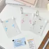 Kpop Photocard Holder with Keychain Y2K Kawaii Angel wings Photo Card Sleeves ID Badge Holder Card Protector 1