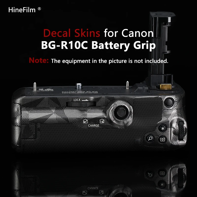 Bg-R10 Bg-R10C Battery Grip Decal Skin Bg-E22 Wrap Cover Per Canon R5 R5C R6 R6M2 Battery Grip Decalcomania Skin Sticker Cover Film