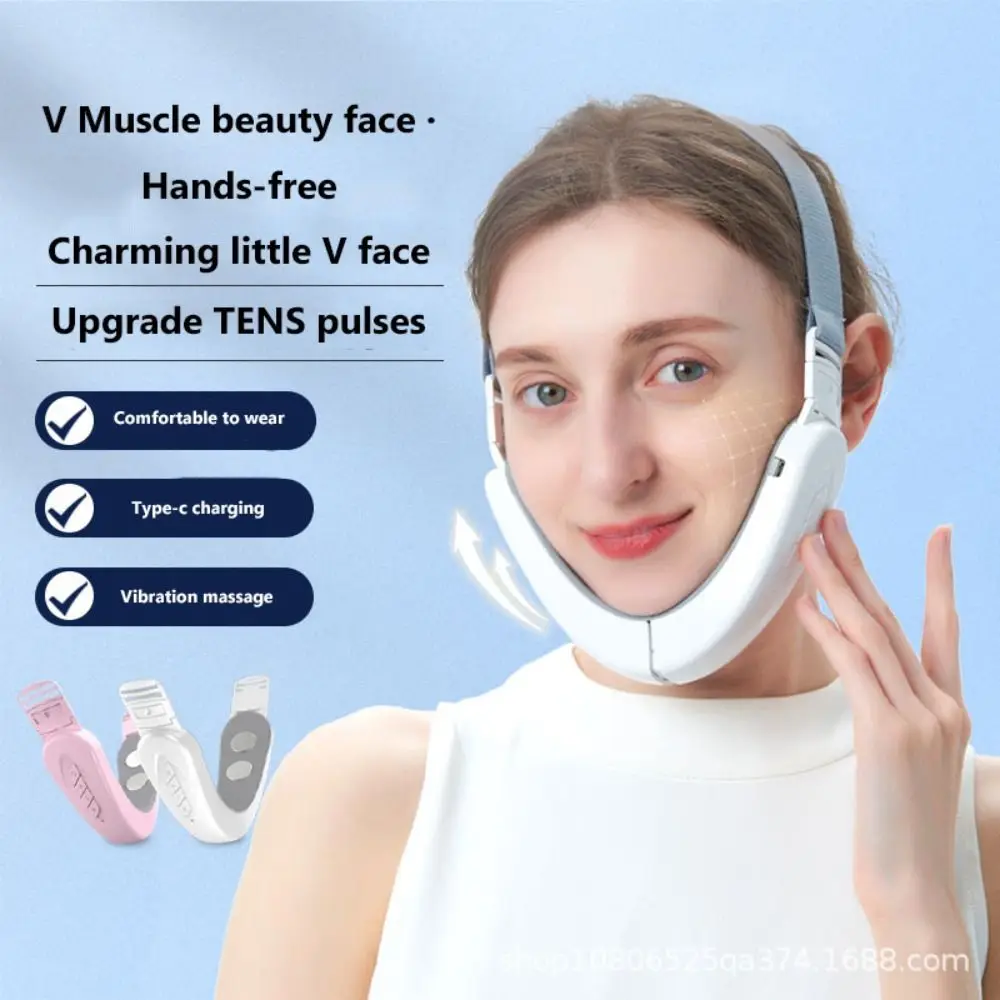

Double Chin Facial Lifting Face Slimming Instrument Cosmetic Instrument Micro Current Face Molding Instrument V-Face Instrument