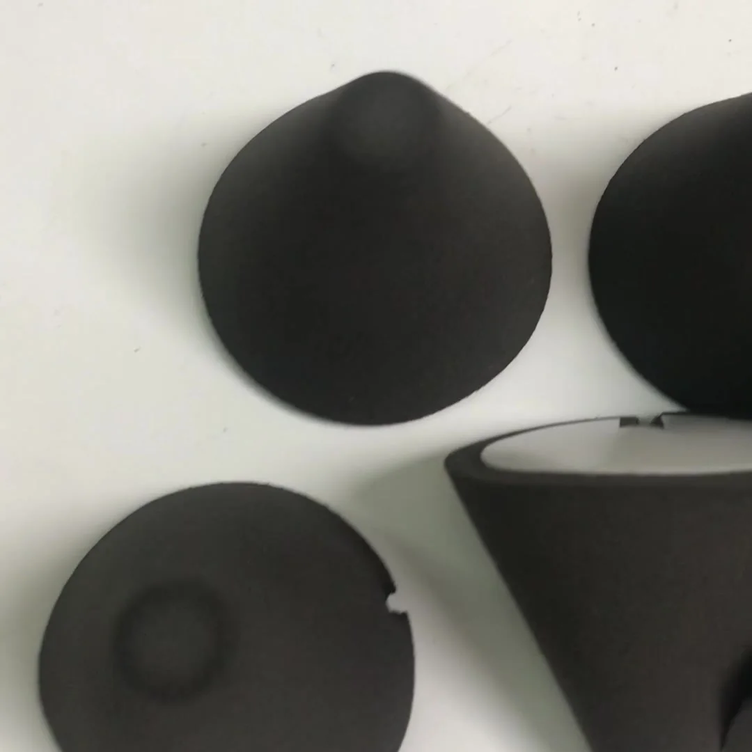 Piezo Trigger Cone Electronic Drum Replacement 1.38x1.46 Set of 5 Black