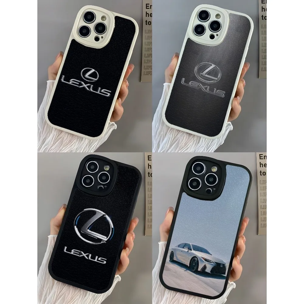 

L-Lexus Phone Case Phone Case Lambskin For Iphone 14 Pro Max 11 13 12 Mini X Xr Xs 8 6 7 Puls Se Luxury Mobile Cover