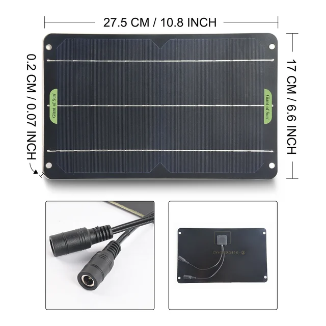 10W 12 V -Os Napelemes Ventilátorok Panel Hajtott Kipufogó -Ventilátor Napenergia Kipufogóventilátor Kutyaháznak Üvegházhatású Lakóautó Töltő - Image 3