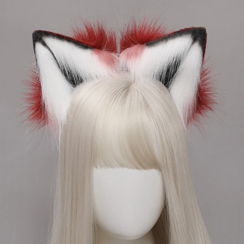 

Wolf Ears Durable Hair Hoop Women Headband Makeup Hair Accessories Drop Shipping