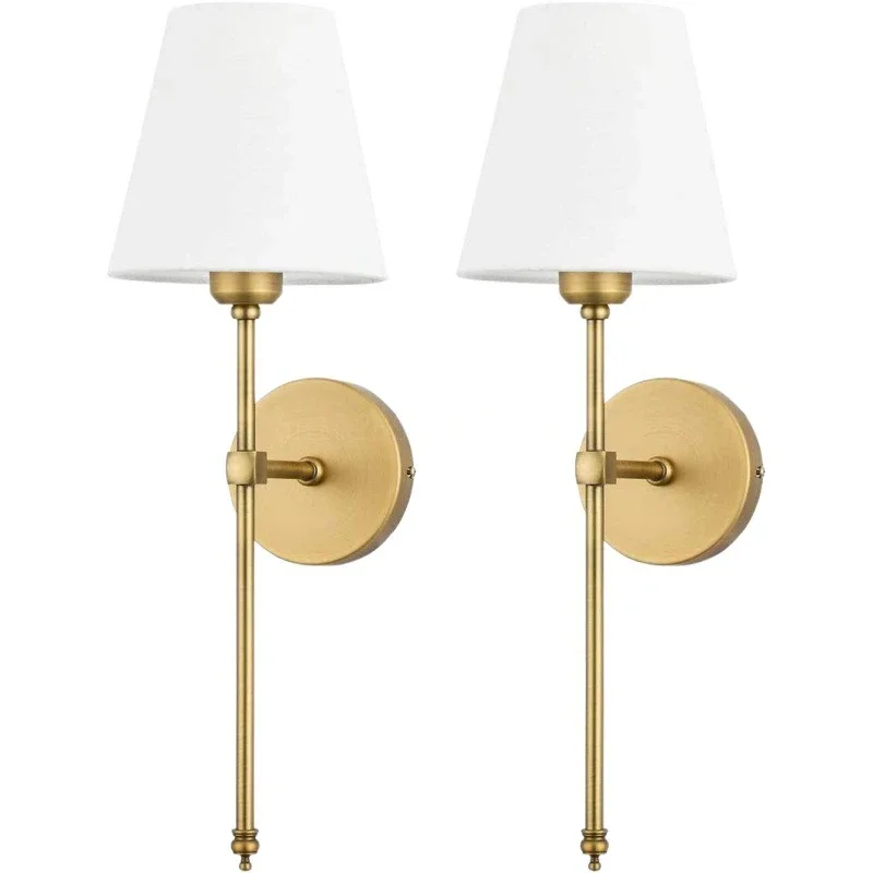 Applique LED Parete 2 Pezzi Nero | Lampada Senza Fili Dimmerabile E Timer | 3 Temperature Colore Con Telecomando Per Camera E Soggiorno