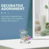 Mini Supermarket Shopping Trolley Mini Shopping Cart Desktop Model Children's Toys Home Decoration Miniature Toy Gifts 5