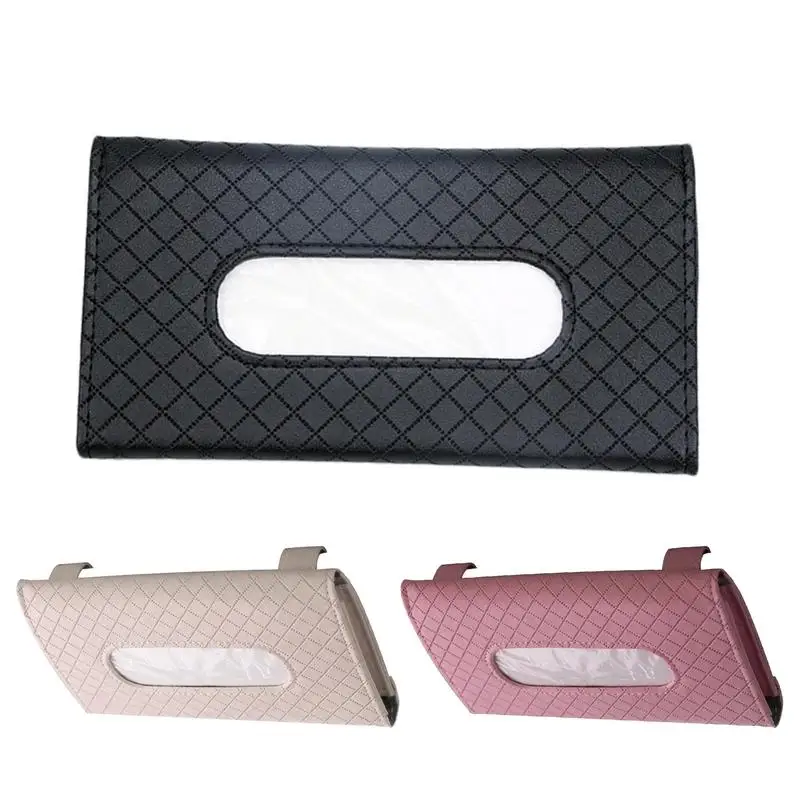 

Car Visor Tissue Holder Car Sun Visor Type Block Hanging Container Sun Visor Napkin Towel Holder Dispenser Auto Accessories