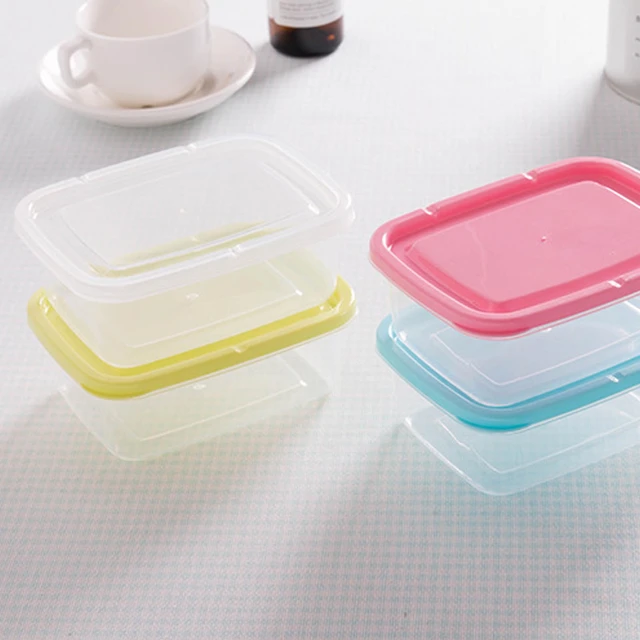 Mini food crisper, rectangular plastic storage box, small lunch box,  kitchen lunch box, refrigerator sealed box - AliExpress