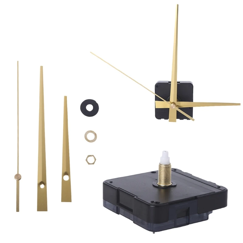 DIY Wall Clock Movement Mechanism Battery Operated Repair Parts Include Hands Wall Clock Mechanism 3