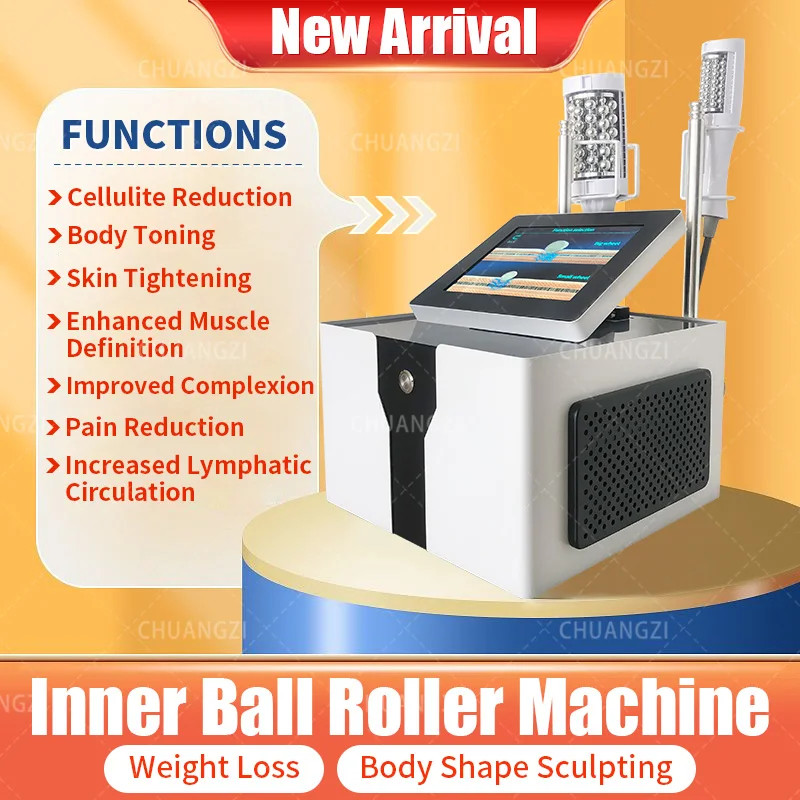 

2024 Inner Ball Roller Machine Slimming Cellulite Machine Improve Facial Skin Sculpting Physiotherapy Free Shipping