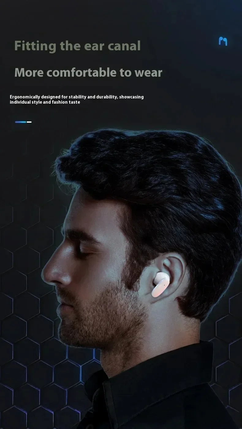 Wireless Bluetooth Earbuds With Mic And Touch Control System_voghion.com