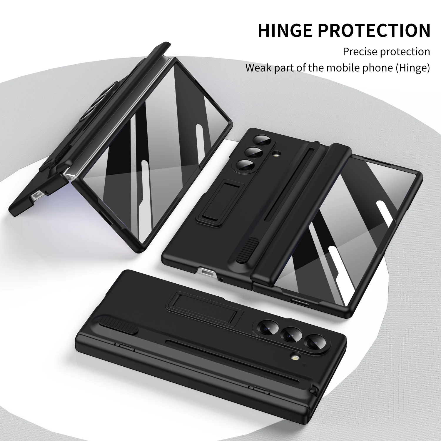 All-in-One Protective Case with S Pen and Telescopic Slot