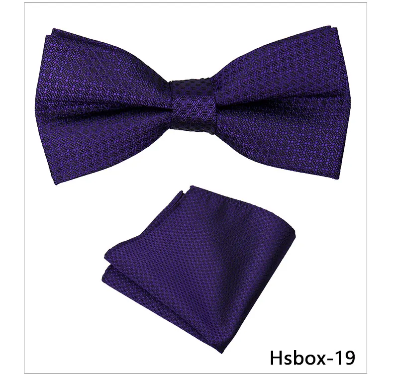 Bowtie Männer Set Einstecktuch Fliege Jacquare Paisley Floral Einstecktuch Für Mann Schwarz Schmetterling Taschentuch Anzug Vorgebundene Geschenke – Detail 27