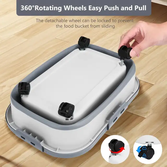 Collapsible Dog Food Bin 5