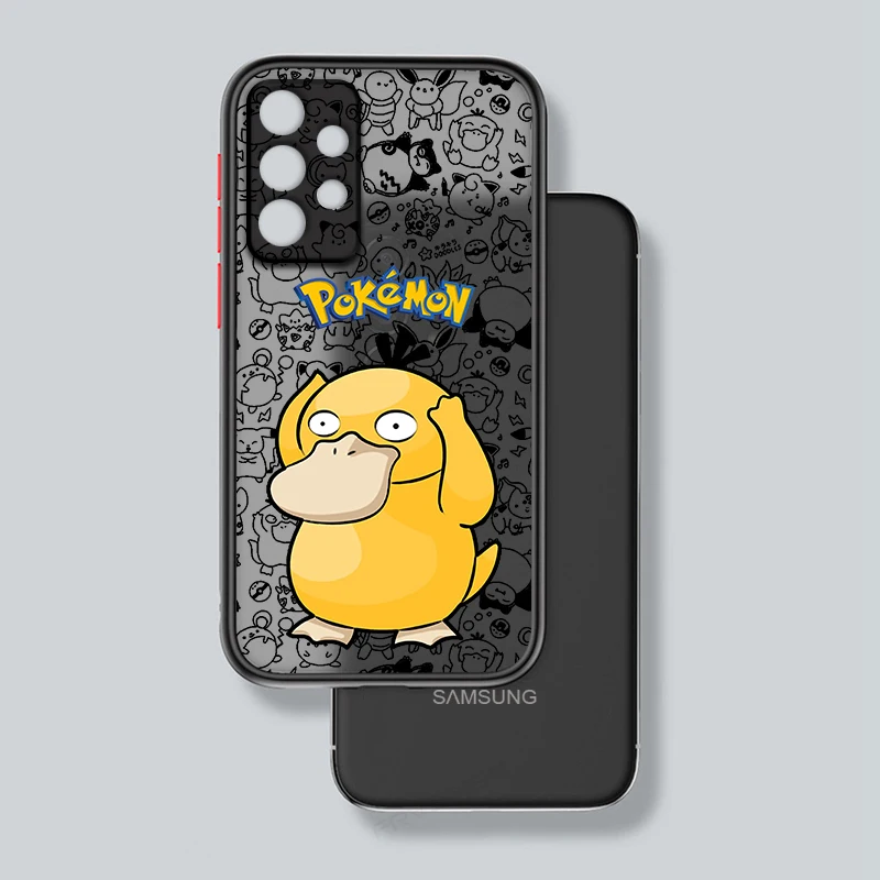 thumbnail image 1 of Bonita funda de teléfono Pokémon Gengar para Samsung S24, S23, S22, S21, S20 FE, S10, S9 Plus, Ultra Pro, 5G, translúcida esmerilada, 1 of 5