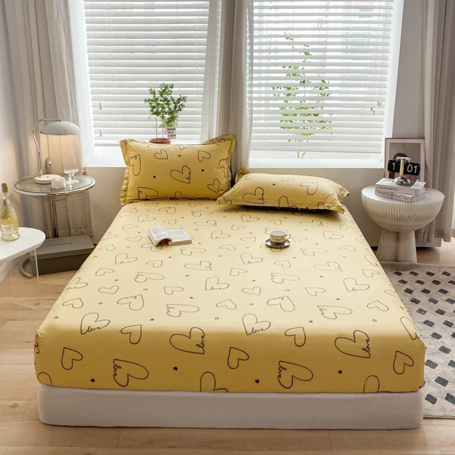 Bonenjoy 100 Cotton Fitted Sheet постельное белье Cartoon Bed Sheet