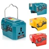 110V-220V Outdoor Portable Battery Inverter 200W AC 120-220V Modified Sine Wave Power Adapter for Makita/Devi/Miwachi Battery 6