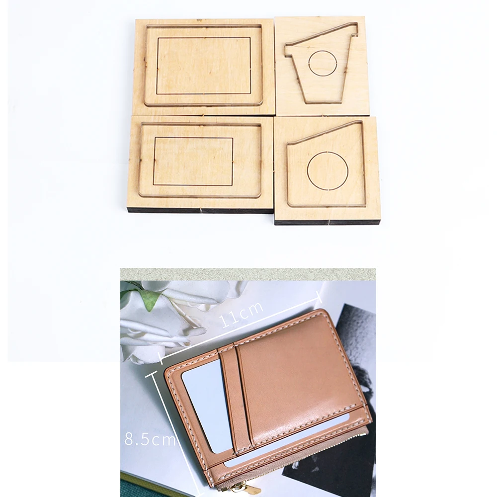 

Высечки для кожи, держатель для карт, бумажник, высекальные штампы, форма для ножа, металлический Дырокол с отверстиями, лезвие 11x8,5 см