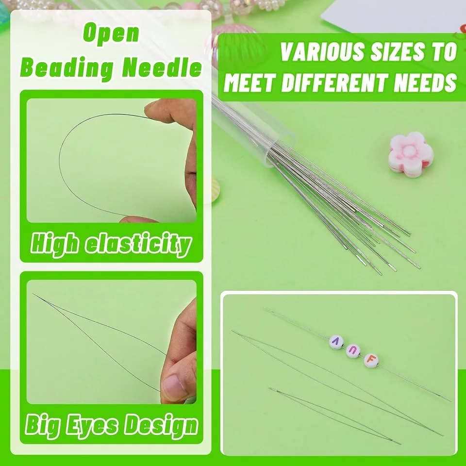 Big Eye Beading Needle Set 6