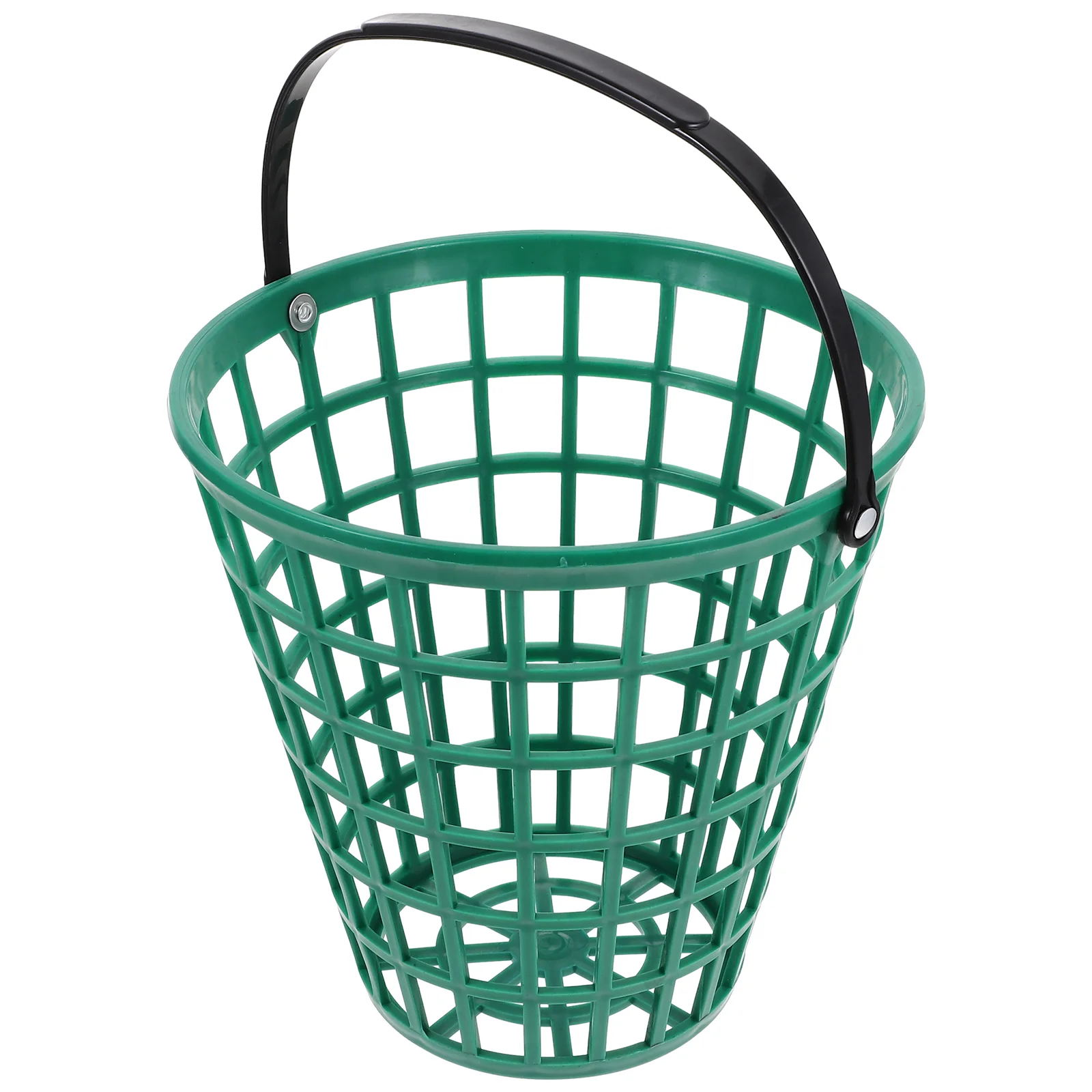 

Toddmomy Golf Ball Basket Plastic Golf Ball Bucket Golfball Storage Container Handle Outdoor Sport Stadium Accessories