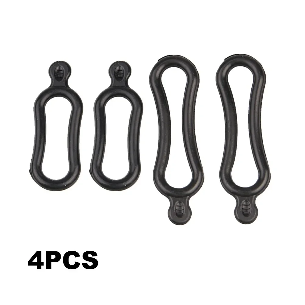 4X Bike Light Fastening Cycling Light Rubber O Ring Bicycle Mounting Silicone Band Loop MTB Accessories