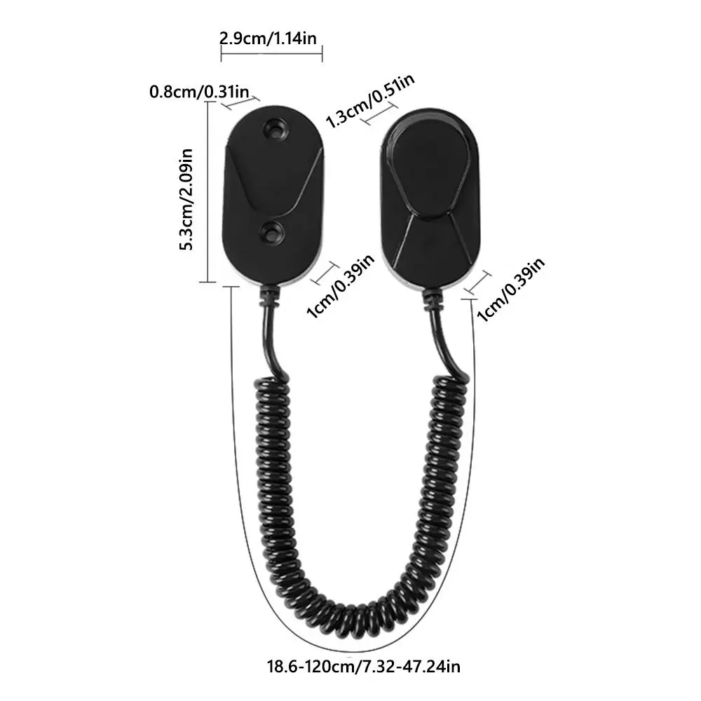 Gifts Retractable Remote Control Tether Wall Mount Home Tool Remote Leash AntiLost Rope Remote Security Cable