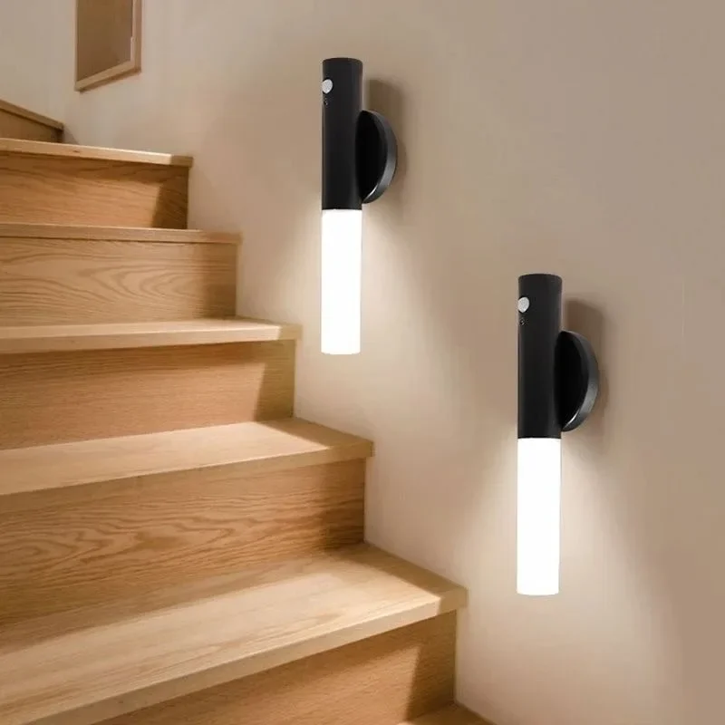Magnetic USB LED Night Light for Corridors and Stairs