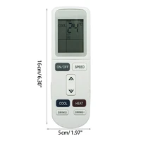 Télécommande universelle pour climatiseur, contrôleur de climatisation, YKR-L/102E pour FREGO/AUX/BeSAT/STARLIGHT, livraison directe 6