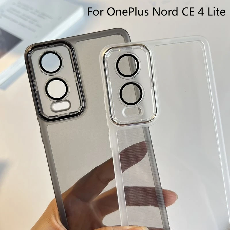 Transparent Shockproof TPU Silicone Phone Case with Camera Protection
