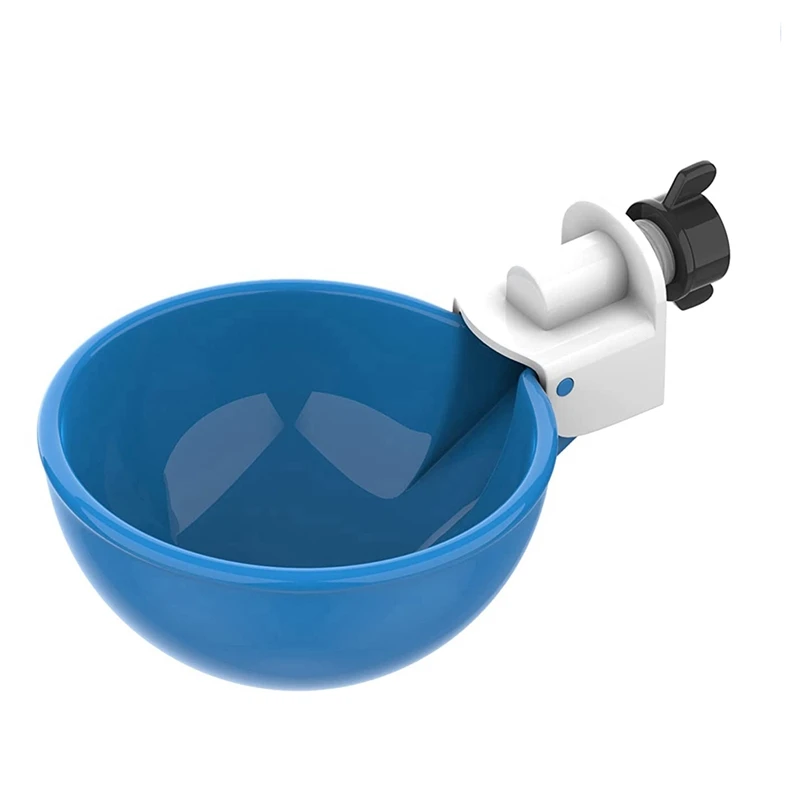 

Pack Of 10 - Blue Big Automatic Chicken Water Cups - Chicken Waterer Cups Suitable For Chicken Water Kit