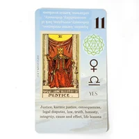 Learning Tarot With Meaning On It Decks 10.3x6cm High Quality 78pcs Cards Divination Board Games Party Entertainment Games 6