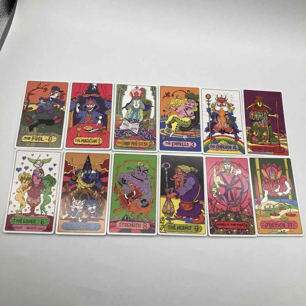 JoJo Tarot Cards Deck Card Game 84 pcs 6