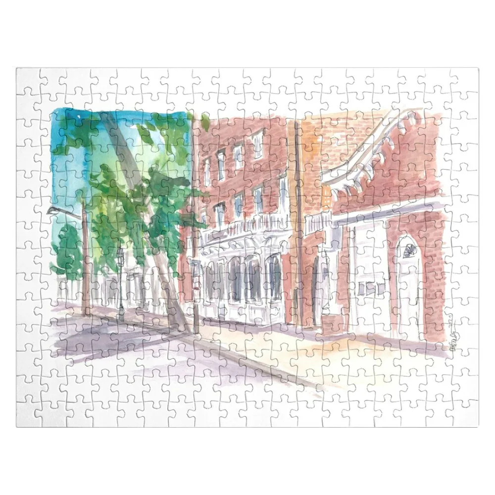 

Sag Harbour Long Island Typical Main Street Scene Jigsaw Puzzle Puzzle Photo Custom Scale Motors