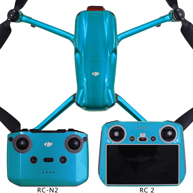 Fluorescence Skin Stickers Face cover Remote Controller Protector Decal for DJI Air 3 Accessorie