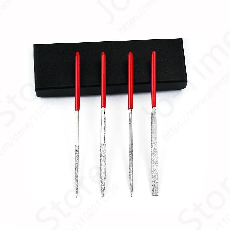 Premium Watch Repair Tool Set - 4 Precision Files for Timepiece Maintenance