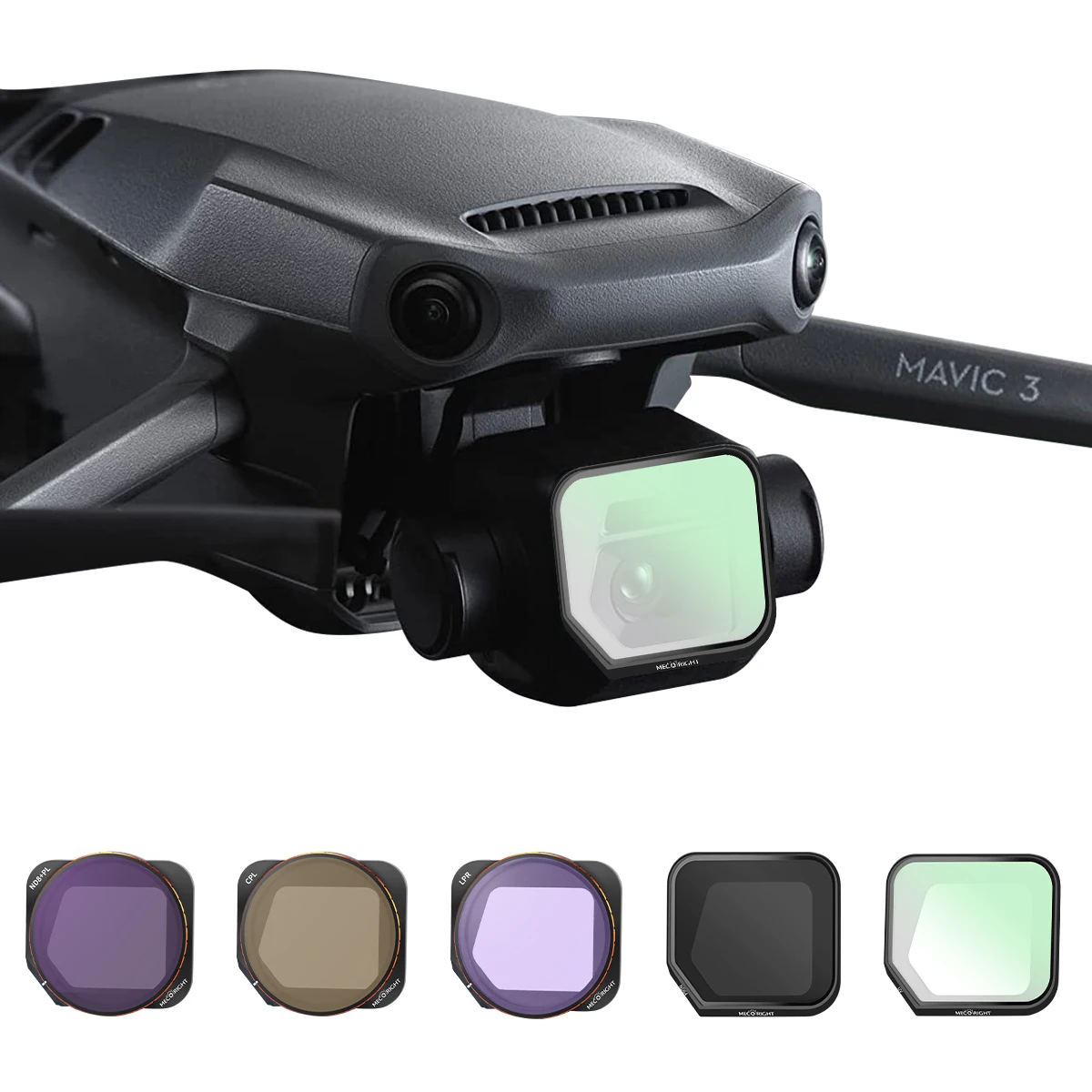 

Mecoright Applies DJI Mavic 3 Classic UAV Filter Set UV CPL ND8/64/1000 NDPL Night Kit Polarizer Camera Lenses Drone Accessories