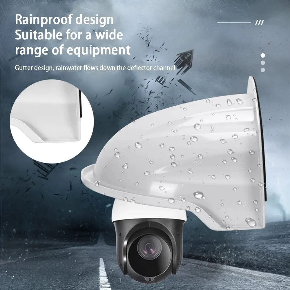 Security Camera Cover Universal Sunshade Rainshade For Outdoor Monitoring Rainproof Sunscreen Dustproof