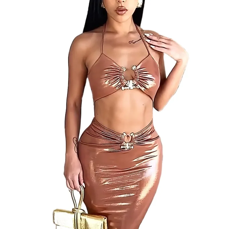 

Новинка Лето 2023 женское модное сексуальное облегающее платье в европейском и американском стиле