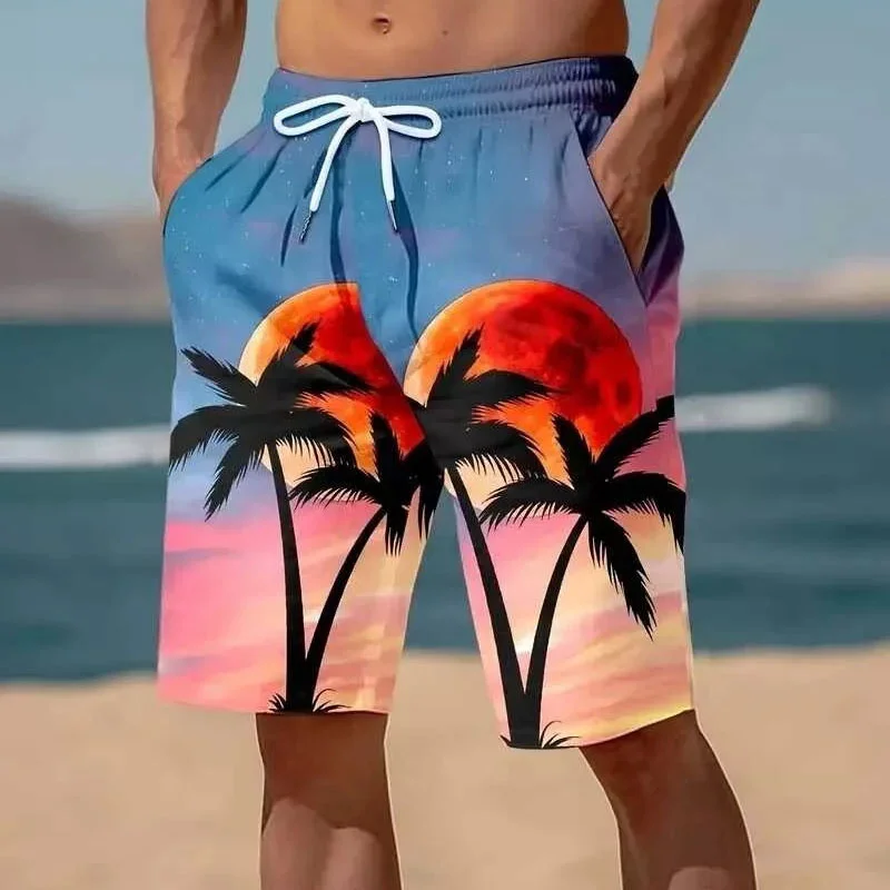 Palm Tree Graphic Swim Trunks Men Summer Party Holiday Beach Shorts Kids 3d Printed Hawaiian Tropical Quick Dry Swimming Shorts 10 Sb08cbf13861841cbabfae419d24f41e7L