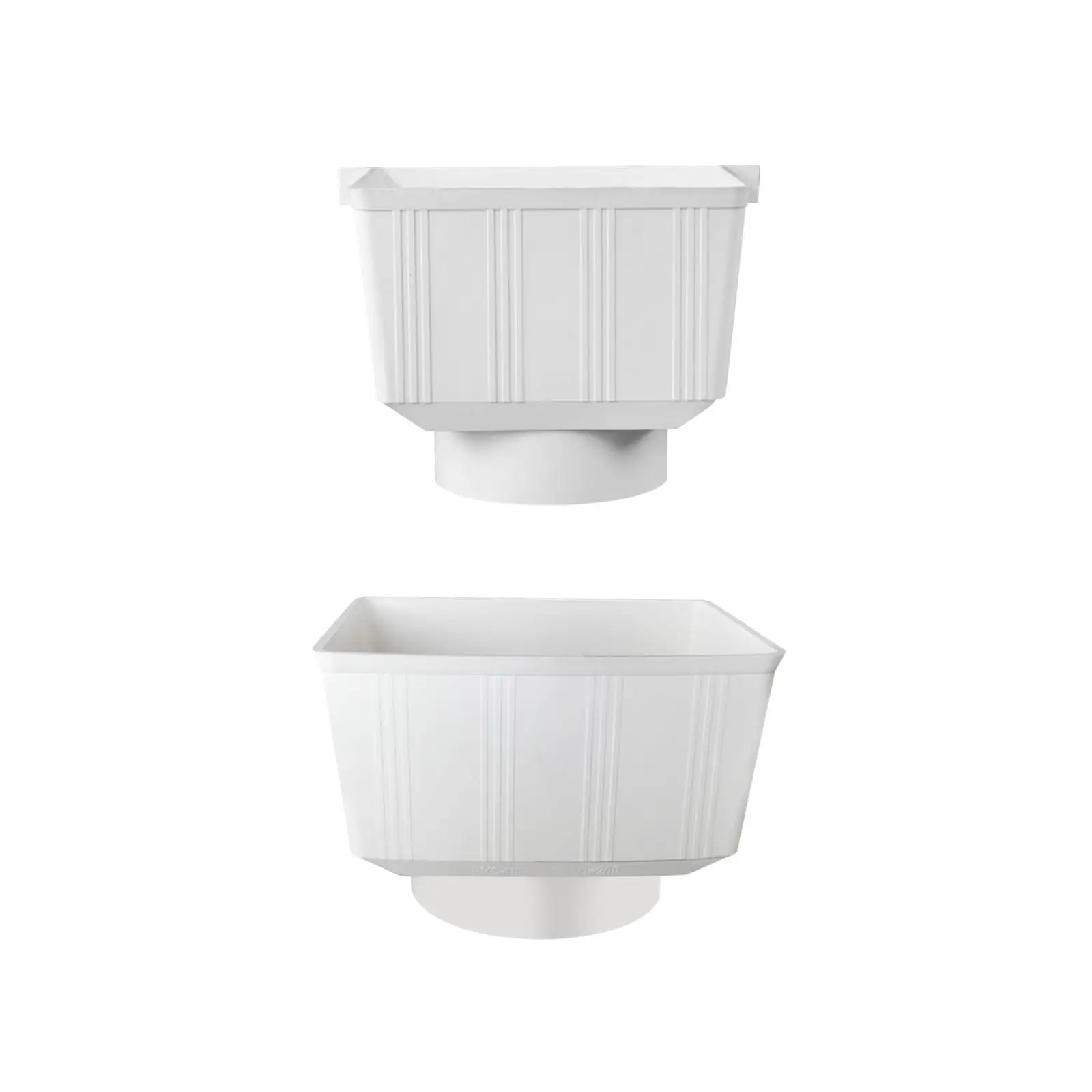

Rain Downspout Connector Rainwater Diverter Connector PVC Rainwater Downspout Drainage Connector for Landscape Gardening