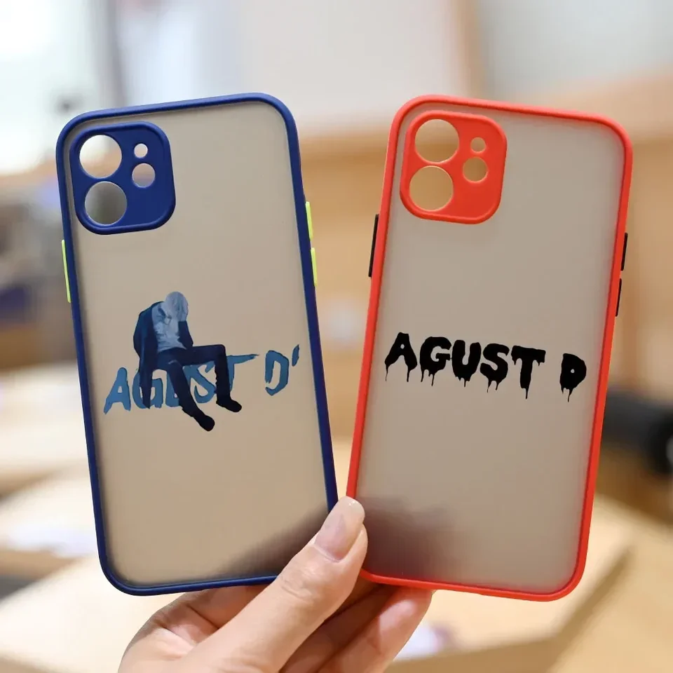 Agust D Suga Kpop Phone Case for iPhone 16 14 15 13 11 12 Pro Max