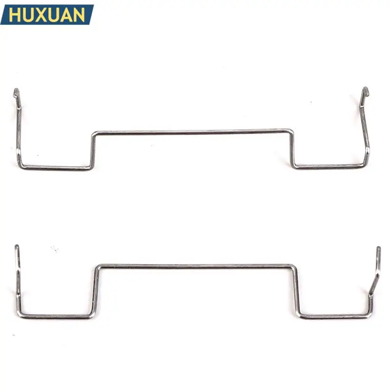 1Pair 12CM Computer CPU Cooling Fan Clip Steel Wire Fastener Metal Clip