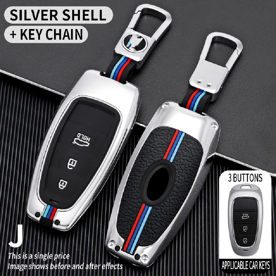 Remote Key Fob Case Zinc Alloy For Chevrolet Chevy Camaro Malibu Cruze Spark Volt Bolt Trax Sonic 2016-2020 Cover Bag - - Racext™️ - - Racext 29