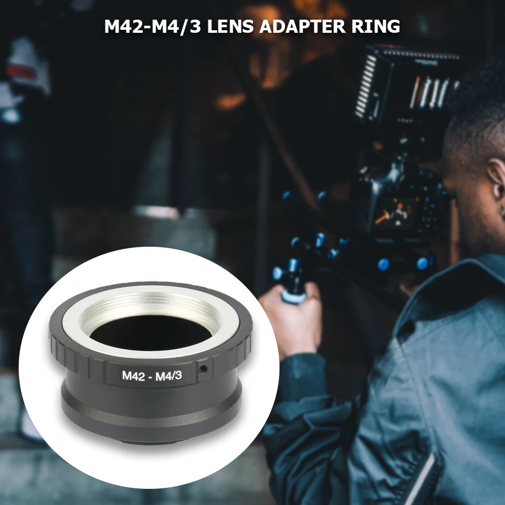 Lens Adapter Ring M42 To Micro 4/3 Lens Adapter M42 Lens To Micro 4/3 M4/3 Adapter Ring for Panasonic GF3 E-P1 EP3 Accessories